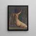 Acte - Elemér Halász-Hradil — framed artwork on a wall