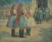 Filles en costume traditionnel - Elemér Halász-Hradil — artwork view