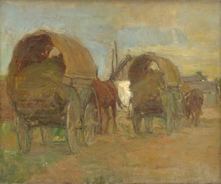 Caravanes de gitans - Elemér Halász-Hradil — artwork view