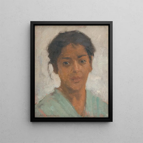 Gitan - Elemér Halász-Hradil — framed artwork on a wall