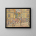 Lunch of the Poor - Elemér Halász-Hradil — framed artwork on a wall