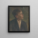 Boy Peasant - Elemér Halász-Hradil — framed artwork on a wall