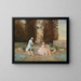 Conversation dans le parc - Elia Joseph Laurent — framed artwork on a wall