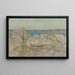 Sunlit Rocks - Elias Erdtman — framed artwork on a wall