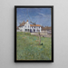La Pension Laurent à Grez-sur-Loing - Elias Erdtman — framed artwork on a wall