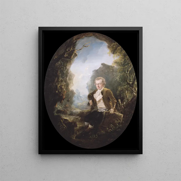 Johan Fredrik Martin - Elias Martin — framed artwork on a wall