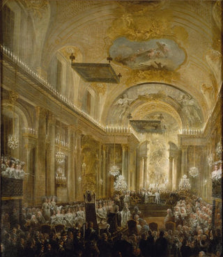 The Baptism of the Duke of Småland Till Grh 1965 No. 3060 - Elias Martin — artwork view