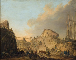 The quay at Sveaborg - Elias Martin — artwork view