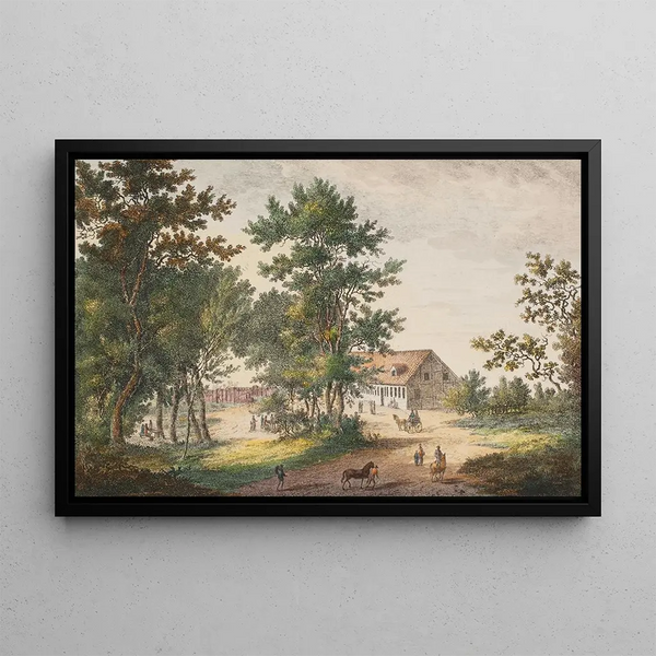 Ermelundshuset - Elias Meyer — framed artwork on a wall