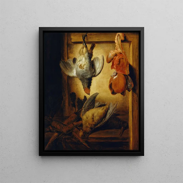 Wild Birds Dead - Elias Vonck — framed artwork on a wall