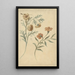 Reproduction of the painting Study of Flowers of a Red Flower and a Brown Flower - Elias van Nijmegen