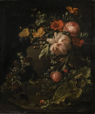 Flowers, lizards and insects - Elias van den Broeck — artwork view