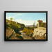 Fiesole Painting - Elihu Vedder — framed artwork on a wall