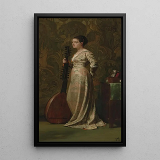 Elihu Vedder - Girl With A Lute.webp