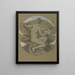 Glory of the Morning - Elihu Vedder — framed artwork on a wall