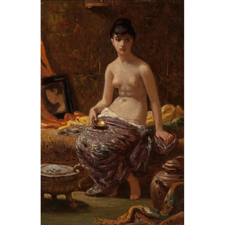 Elihu Vedder - Study for Odalisque.webp