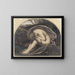 La Madeleine - Elihu Vedder — framed artwork on a wall