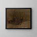 Wildflowers Painting - Elihu Vedder — framed artwork on a wall