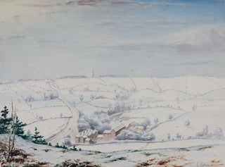 From Rednal Hill, Winter - Elijah Walton — artwork view