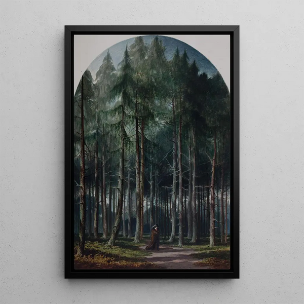 The Road to the Monument - Elijah Walton — framed artwork on a wall