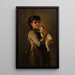 Two kittens - Elisa Baronin von Ransonnet-Villez-Nemes — framed artwork on a wall