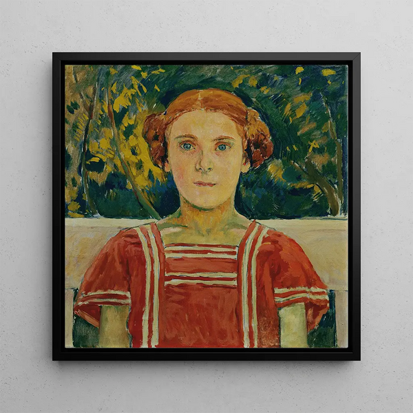 Elisabeth Steindl, niece of the artist - Koloman Moser — wall display of the artwork