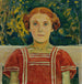 Elisabeth Steindl, niece of the artist - Koloman Moser — displayed in an interior