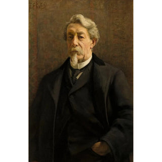 Portrait painting of Hendrik Dirk Kruseman van Elten 1829-1904 - Elisabeth Frederica Kruseman van Elten — artwork view