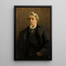 Portrait painting of Hendrik Dirk Kruseman van Elten 1829-1904 - Elisabeth Frederica Kruseman van Elten — framed artwork on a wall