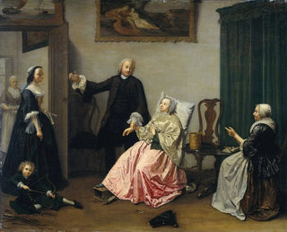 Visit to the doctor - Elisabeth Geertruida Wassenbergh — artwork view