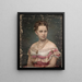 Queen Olga of Greece - Elisabeth Jerichau-Baumann — framed artwork on a wall
