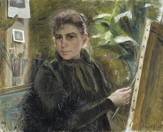 Self-portrait - Elisabeth Keyser — artwork view