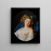 Bacchante - Elisabeth Louise Vigée Le Brun — framed artwork on a wall