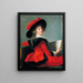 Baroness of Crussol - Elisabeth Louise Vigée Le Brun — framed artwork on a wall