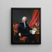Charles Alexandre de Calonne - Elisabeth Louise Vigée Le Brun — framed artwork on a wall