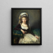 Madame d'Aguesseau de Fresnes - Elisabeth Louise Vigée Le Brun — framed artwork on a wall
