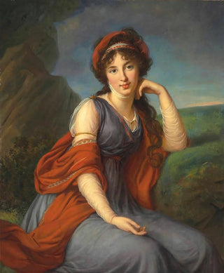 Maria Grigorievna Viazemskaa Princess Golitsyna 1772-1865 - Elisabeth Louise Vigée Le Brun — artwork view
