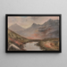 Mountain Landscape Painting - Elisabeth Louise Vigée Le Brun — framed artwork on a wall