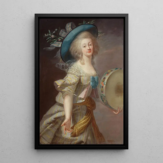 Reproduction of the painting Portrait of a Dancer - Elisabeth Louise Vigée Le Brun