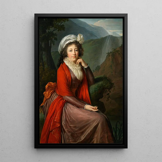 Reproduction of the painting Portrait of Countess Maria Theresia Bucquoi née Parr - Elisabeth Louise Vigée Le Brun