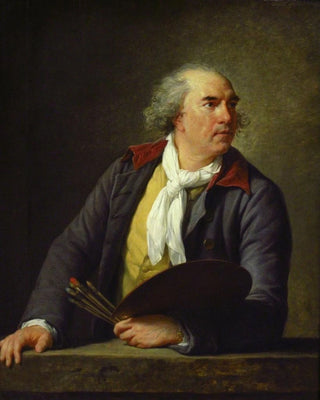 Portrait Painting of Hubert Robert - Elisabeth Louise Vigée Le Brun — artwork view