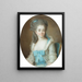 Portrait of Madame Aignan de Sanlot - Elisabeth Louise Vigée Le Brun — framed artwork on a wall