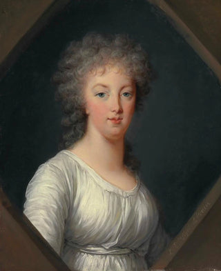 Portrait Painting of Marie-Antoinette 1755-1793 - Elisabeth Louise Vigée Le Brun — artwork view