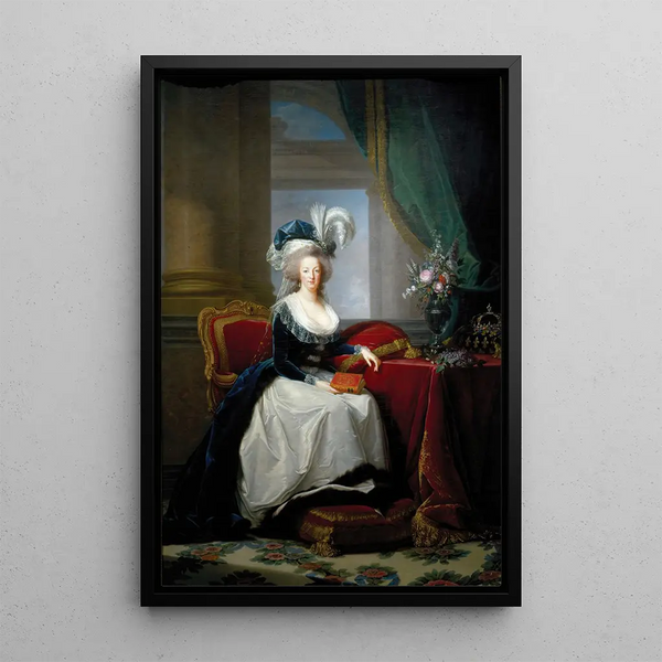 Reproduction of the painting Portrait of Marie-Antoinette, Queen of France - Elisabeth Louise Vigée Le Brun