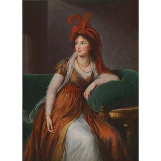 Portrait of Princess Anna Alexandrovna Galitzin - Elisabeth Louise Vigée Le Brun — artwork view