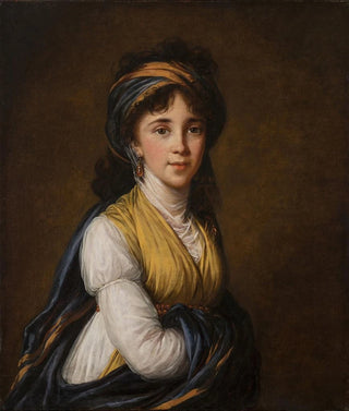 Portrait of Princess Belozersky - Elisabeth Louise Vigée Le Brun — artwork view