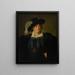Portrait of Stanislas Auguste Poniatowski 1732-1798 dressed as Henry IV - Elisabeth Louise Vigée Le Brun — framed artwork on a wall