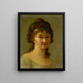 Portrait of a Lady - Elisabeth Louise Vigée Le Brun — framed artwork on a wall