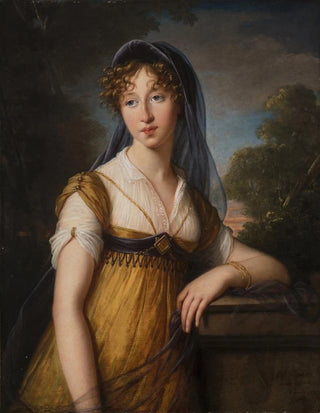 Portrait of a Woman - Elisabeth Louise Vigée Le Brun — artwork view