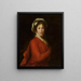 Portrait of a woman in a turban - Elisabeth Louise Vigée Le Brun — framed artwork on a wall